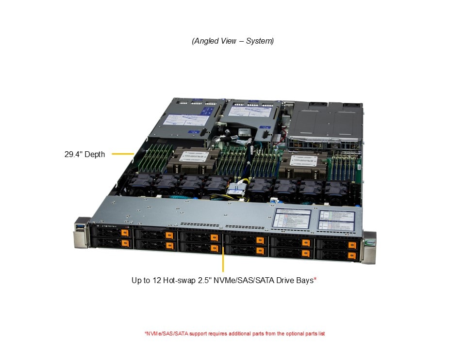 AS -1125HS-TNR | 1U | A+ Server | Products | Supermicro